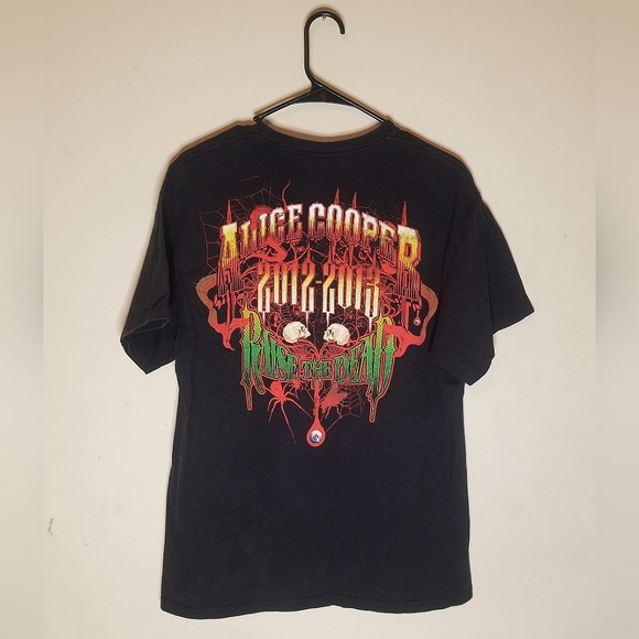 EUC 2012-2013 Alice Cooper Raise The Dead Band Tee - Picture 3 of 5